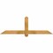 Ekena Millwork Eugene Rough Sawn Timber Gable Bracket, Western Red Cedar, 60"W x 20"H x 4"D x 4"F, 8/12 Pitch GBW060X20X0404EUG00RWR - alternate 1